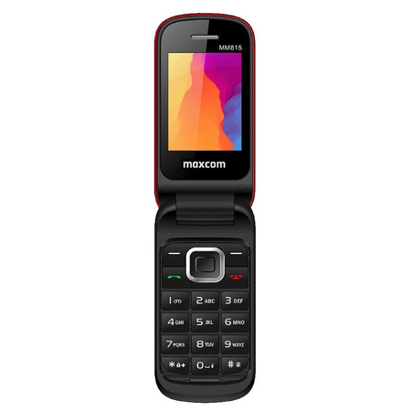 Telefon - MAXCOM MM 815 CZERWONY