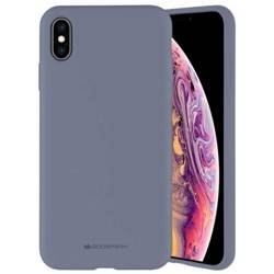 MERCURY SILICONE CASE IPHONE 13 MINI LAVENDER GRAY / LAWENDOWY