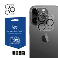 Osłona aparatu 3mk Lens Pro Full Cover na iPhone 15 Pro / iPhone 15 Pro Max