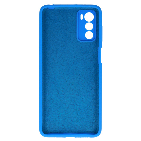 Silicone Lite Case do Motorola Moto G42 niebieski