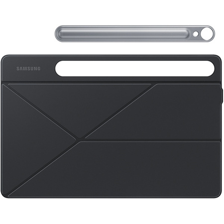 Etui z klapką i podstawką do Samsung Galaxy Tab S9 Smart Book Cover - czarne