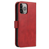 Magnet Case Hülle für Samsung Galaxy S23 Hülle mit Flip Wallet Ständer rot