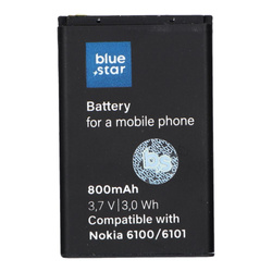 Bateria do Nokia 6101/6100/6300  800 mAh Li-Ion Blue Star