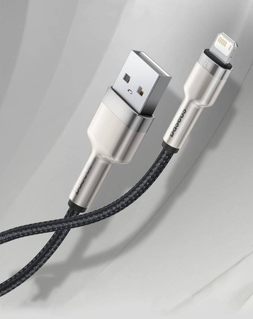 Baseus Cafule Series Metal Data Cable USB to IP 2.4A 2m White