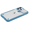 Nillkin Cyclops Case A durable case with a camera cover and a foldable stand for iPhone 13 Pro Max blue