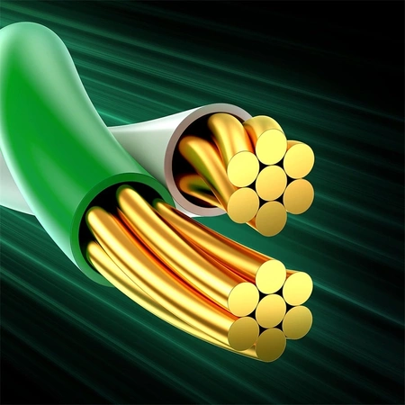 Baseus schnelles Netzwerkkabel RJ-45 Kat.8 40 Gbit/s 1 m rund – Schwarz