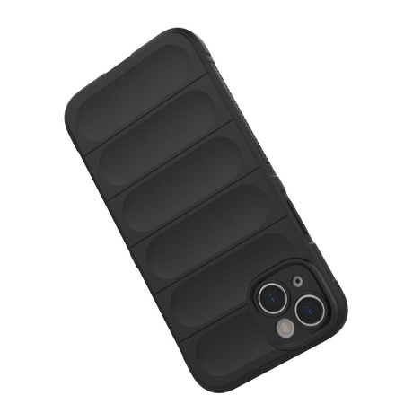 Magic Shield Case Hülle für iPhone 14 Plus flexible gepanzerte Hülle schwarz