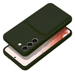 Futerał CARD CASE do SAMSUNG S24 Plus zielony