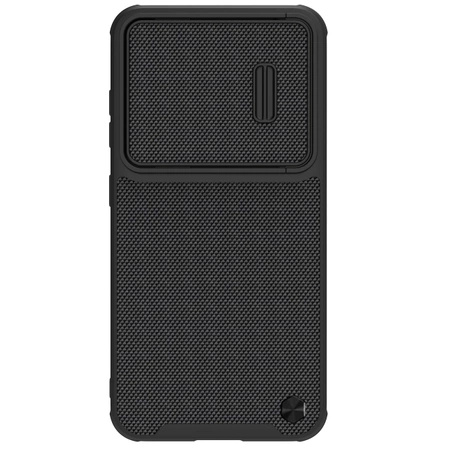 Nillkin Textured S Case für Samsung Galaxy S23, gepanzerte Hülle mit Kameraabdeckung, schwarz