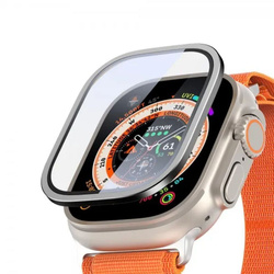 DUX DUCIS Flas - szkło hartowane z ramką do Apple Watch Ultra/Ultra 2 49mm czarne