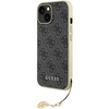 Guess 4G Charms Collection case for iPhone 15 - gray