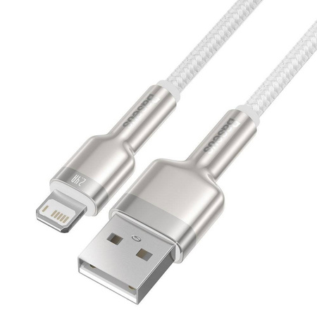 Baseus Cafule Series Metal Data Cable USB to IP 2.4A 2m White