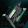 Ugreen karta rozszerzeń adapter PCIe 3.0 x4 do SSD M.2 M-Key / M.2 B-Key czarna (CM302)