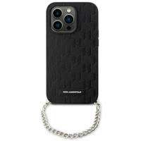 Karl Lagerfeld KLHCP14SSACKLHPK iPhone 14 6.1&quot; black/black hardcase Saffiano Monogram Chain