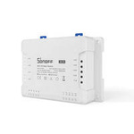 Sonoff Smart 4-Kanal-Relais Wi-Fi-Stromschalter Weiß (4CHR3)