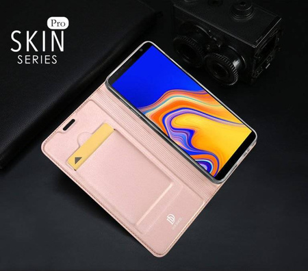 Etui HUAWEI MATE 30 z klapką Dux Ducis skórzane Skin Leather jasny róż