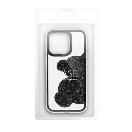 Futerał TEDDY BEAR do IPHONE 7 / 8 / SE 2020 / SE 2022 czarny