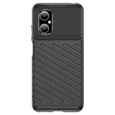 Thunder Case Hülle für Xiaomi Redmi Note 11E /Redmi 10 5G / Redmi 10 Prime+ 5G / Poco M4 5G Silikon Armor Cover Schwarz