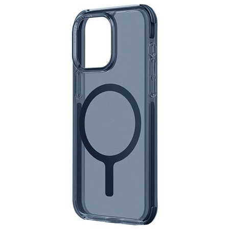 Uniq Combat iPhone 15 Pro 6.1&quot; case Magclick Charging blue/smoke blue