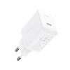 Acefast charger GaN USB Type C 30W, PD, QC 3.0, AFC, FCP white (A21 white)