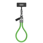 Audi uniwersalna smycz do telefonu 28cm 8mm zielony/green AU-HSL8-R8/D1-GN