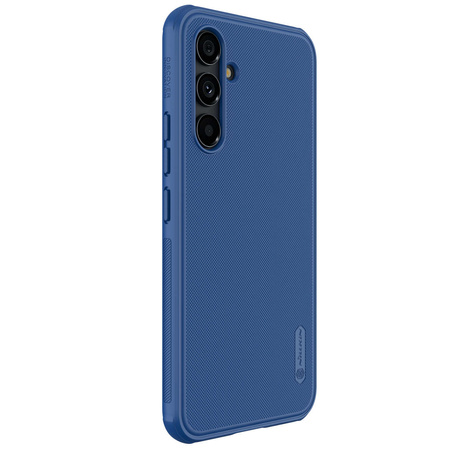 Nillkin Super Frosted Shield Pro Case for Samsung Galaxy A54 5G Armor Case + Phone Stand Blue