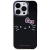 Hello Kitty IML Kitty Face Hülle für iPhone 15 Pro – Schwarz