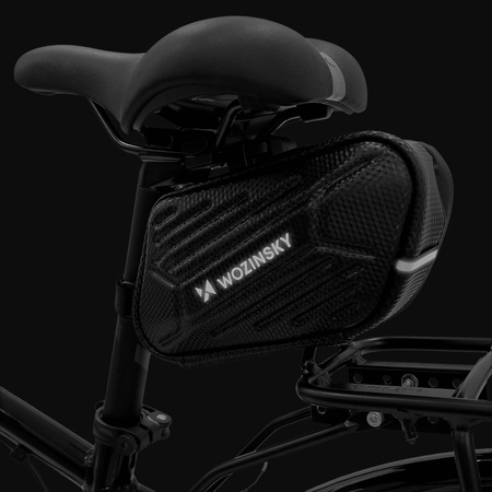 Wozinsky bike saddle bag 1.5l black (WBB27BK)