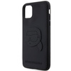 Original Case IPHONE 11 Karl Lagerfeld Hardcase Rubber Karl Head 3D (KLHCN613DRKNK) black