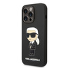 Karl Lagerfeld Silicone NFT Ikonik - Etui iPhone 14 Pro Max (czarny)