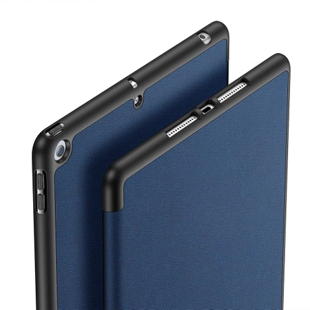 Dux Ducis Domo Hülle mit Klappe und Smart Sleep für iPad 7/8/9 10,2'' – blau