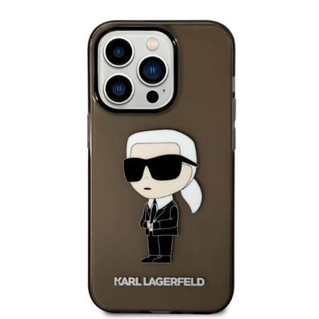 Karl Lagerfeld IML NFT Ikonik - Etui iPhone 14 Pro Max (czarny)