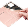 Dux Ducis Skin Pro Wallet Case for iPhone 15 Pro Max - Pink