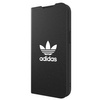 Adidas OR Booklet Case BASIC iPhone 13 6.1 &quot;black and white / black white 47086