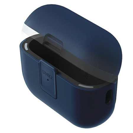 UNIQ etui Clyde Lock Case AirPods Pro 2 (2022/2023) niebiesko-ciemnoszary/royal blue-dark grey