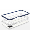 Clear 3in1 etui do Samsung Galaxy A22 4G żelowy pokrowiec z ramką niebieski