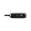 Joyroom Powerbank 10000mAh Jelly Series 22,5W mit integriertem Lightning Kabel schwarz (JR-L003)