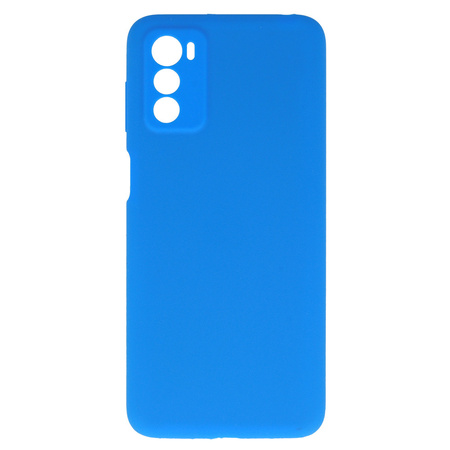 Silicone Lite Case do Motorola Moto G42 niebieski