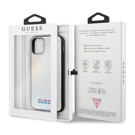 Etui Guess GUHCN65BLD iPhone 11 Pro Max srebrny/silver hard case Iridescent