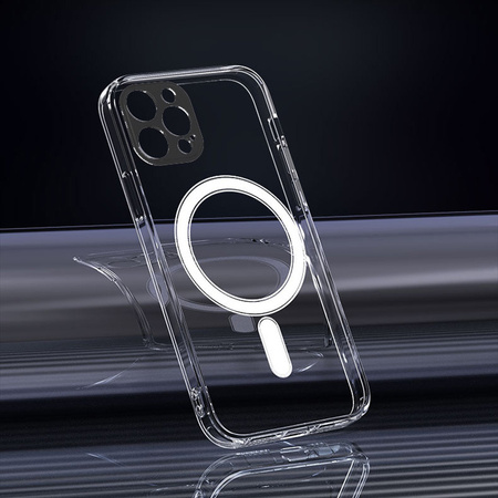 Nakładka Anti Shock 1,5 mm Mag do iPhone 16 Pro Max 6,9&quot; transparentna camera protection