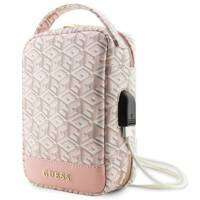 Guess Bag GUHBHGCFSEP Organizer rosa/rosa GCube Stripe