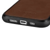 iCarer Leather Oil Wax Genuine Leather Case for iPhone 14 Plus (MagSafe Compatible) Brown (WMI14220719-BN)