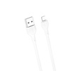 XO kabel NB200 USB - Lightning 1,0m 2.4A biały