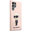 Karl Lagerfeld Silicone NFT Ikonik - Etui Samsung Galaxy S23 Ultra (różowy)