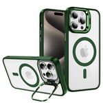 Tel Protect Kickstand Magsafe Case do Iphone 12 zielony