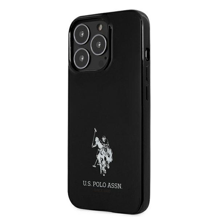 US Polo USHCP13XUMHK iPhone 13 Pro Max 6,7" czarny/black hardcase Horses Logo