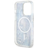 Guess GUHMP14LHLEOPWB iPhone 14 Pro 6.1" blue/blue hardcase Leopard MagSafe