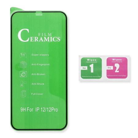 5D Full Glue Ceramic Glass - do Samsung Galaxy S22 Plus / S23 Plus czarny