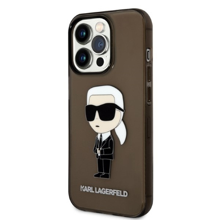 Karl Lagerfeld IML NFT Ikonik - Etui iPhone 14 Pro Max (czarny)