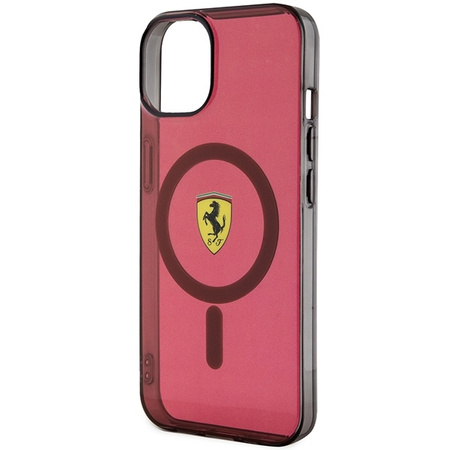 Ferrari FEHMP14SURKR iPhone 14 6.1" rot/rot Hardcase Translucent Magsafe